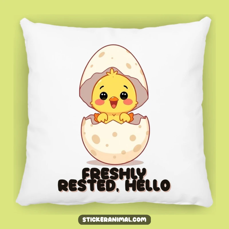 Funny Chick Hatching Pillow: Cozy Surprise, Soft Joyful Comfort