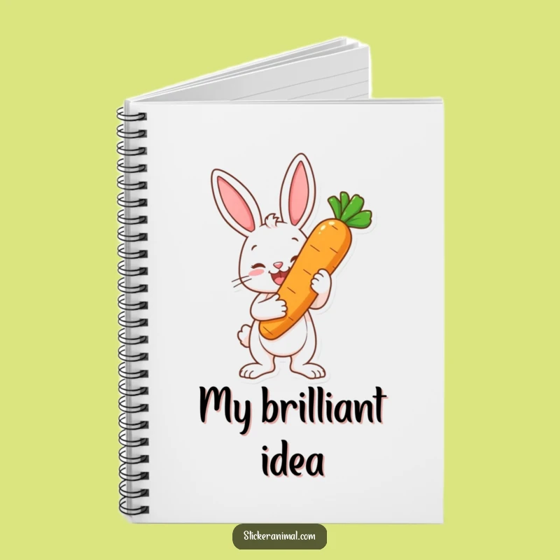 Funny Bunny Carrot Trophy Notebook: Record Your Wins In Hilarious Style